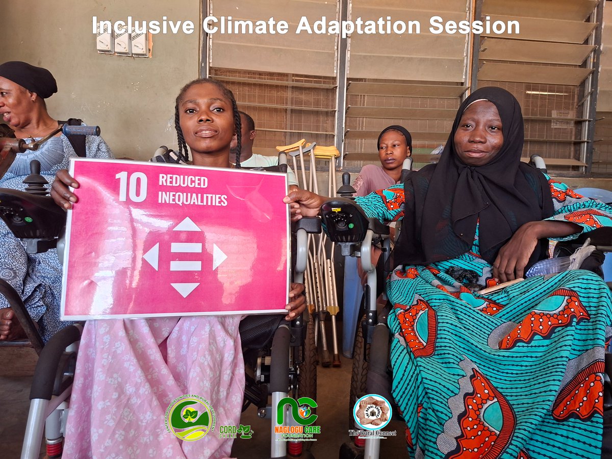 cordghana's tweet image. CORD Ghana, in partnership with YACES Ghana, Naglogu Care Foundation, Rural Connect, and other supporting partners, successfully held a Capacity Building Session with Persons with Disabilities (PWDs) on the theme “Disability-Inclusive Climate Adaptation.”
The session empowered…