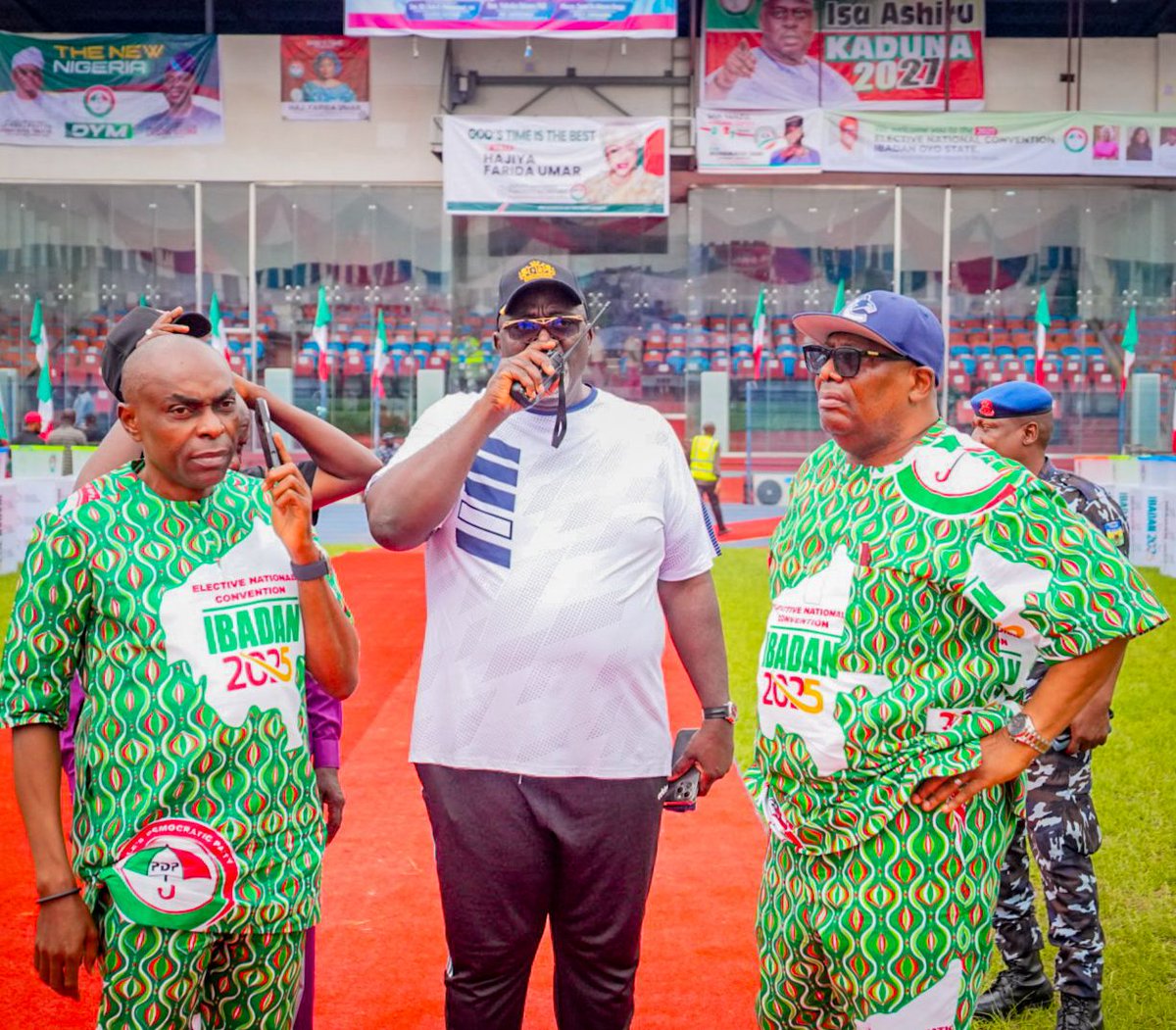 AdedejiOdidiOmo's tweet image. Special thanks to our “Star Boy,” H.E. Engr. Seyi Makinde, whose inclusive leadership helped us weather every storm. A true leader worthy of emulation.

Grateful to all leaders and members who made this a success.
God bless Nigeria, Oyo State &amp;amp; the PDP.
#pdpconvention
#odidiomo