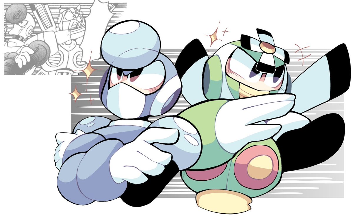 Pikaeevee13's tweet image. #megaman 🔮❎