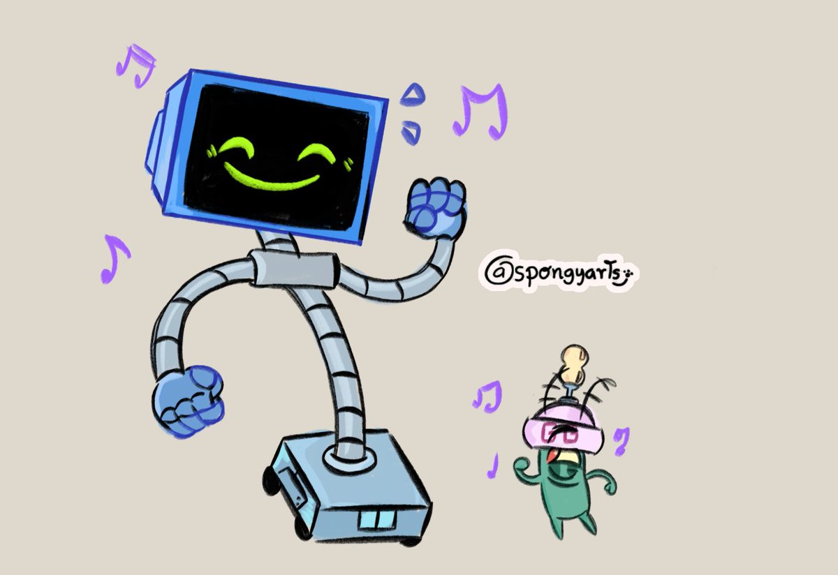 spongyarts's tweet image. The silliess!! I haven&apos;t drew them in a while
#spongebob