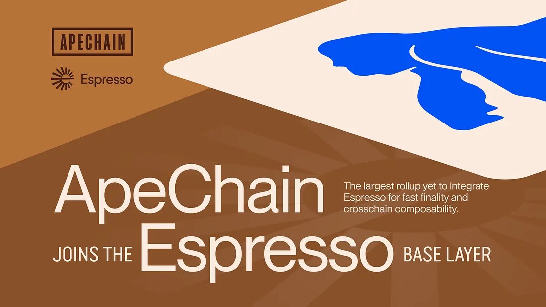 RayhanTreader's tweet image. The rollup world just got a serious upgrade and it’s one that finally fixes finality, UX, and crosschain fragmentation all at once.

@EspressoSys is rolling out high speed finality trustless interoperability, and ApeChain is among the first Orbit chains stepping into this new…