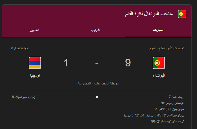 fmz61's tweet image. منتخب البرتغال بدون كريستيانو فائز 9 🤯