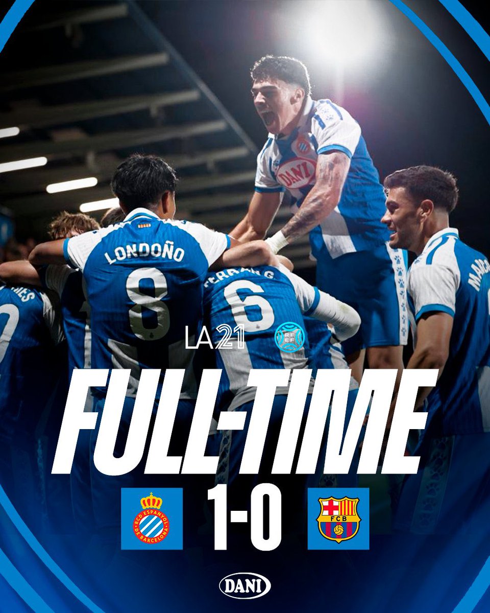 ⚪️🔵 ¡EL ESPANYOL SE LLEVA EL DERBI DE FILIALES CONTRA EL BARÇA!

✅ Victoria blanquiazul en 2RFEF