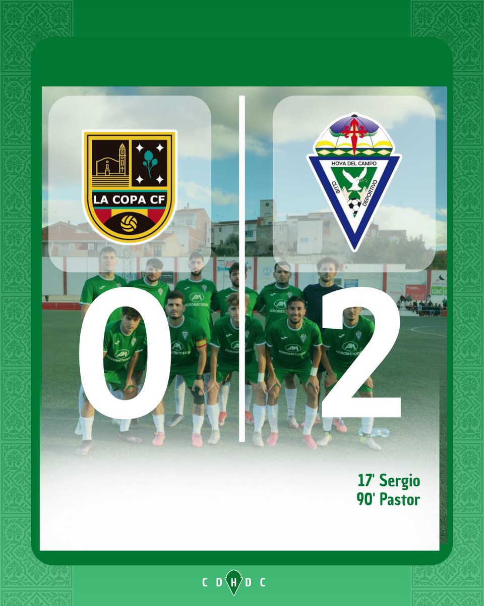 CDHoyadelCampo's tweet photo. FINAL  | 0⃣-2️⃣

Y OTRAS MÁS!!!!

#LaCopaHoyadelCampo https://t.co/Ar38l3jHMF