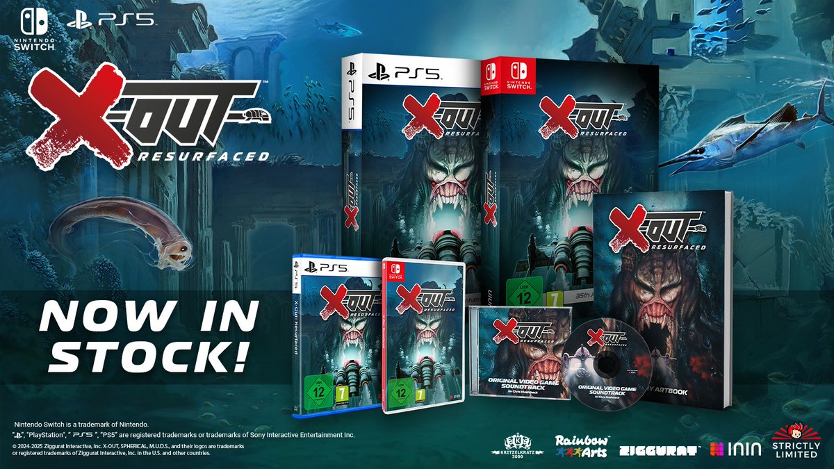 🤿 X-OUT: RESURFACED – BACK FROM THE DEPTHS AND BETTER THAN EVER!

X-Out: Resurfaced brings the legendary underwater shoot-'em-up into the 21st century, blending nostalgic gameplay with stunning visual and audio upgrades.

Secure your copies today:
ecs.page.link/wRZvY