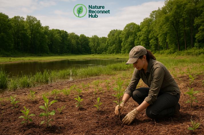 Natureconnechu's tweet image. When a forest is cut down or a wetland drained, it is like an altar to the Creator has been desecrated. The songs of that place fall silent. Habitat restoration is the sacred work of rebuilding that altar, stone by stone, seed by seed.

It is an act of repentance and hope. We…