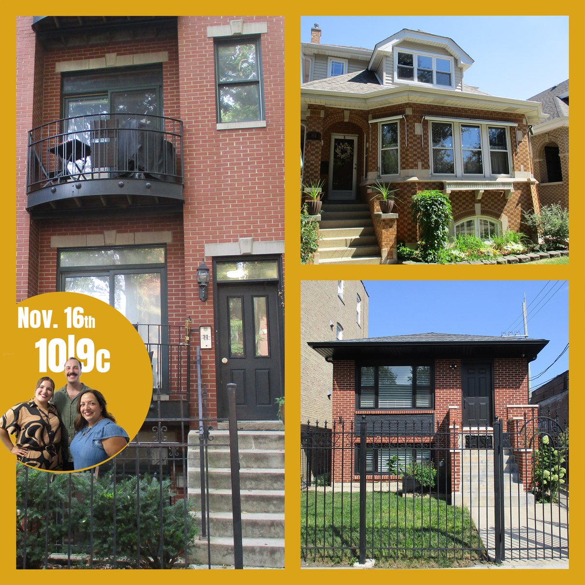 pietowntv's tweet image. Tonight on #HouseHunters 🌆
A couple&apos;s excited to buy their first home in Chicago, and she wants a house full of  history and charming architecture! But standing at 6&apos;3&quot;, his difficulty squeezing into older homes may hinder her house search. #TallPeopleProblems

10|9c on HGTV 📏