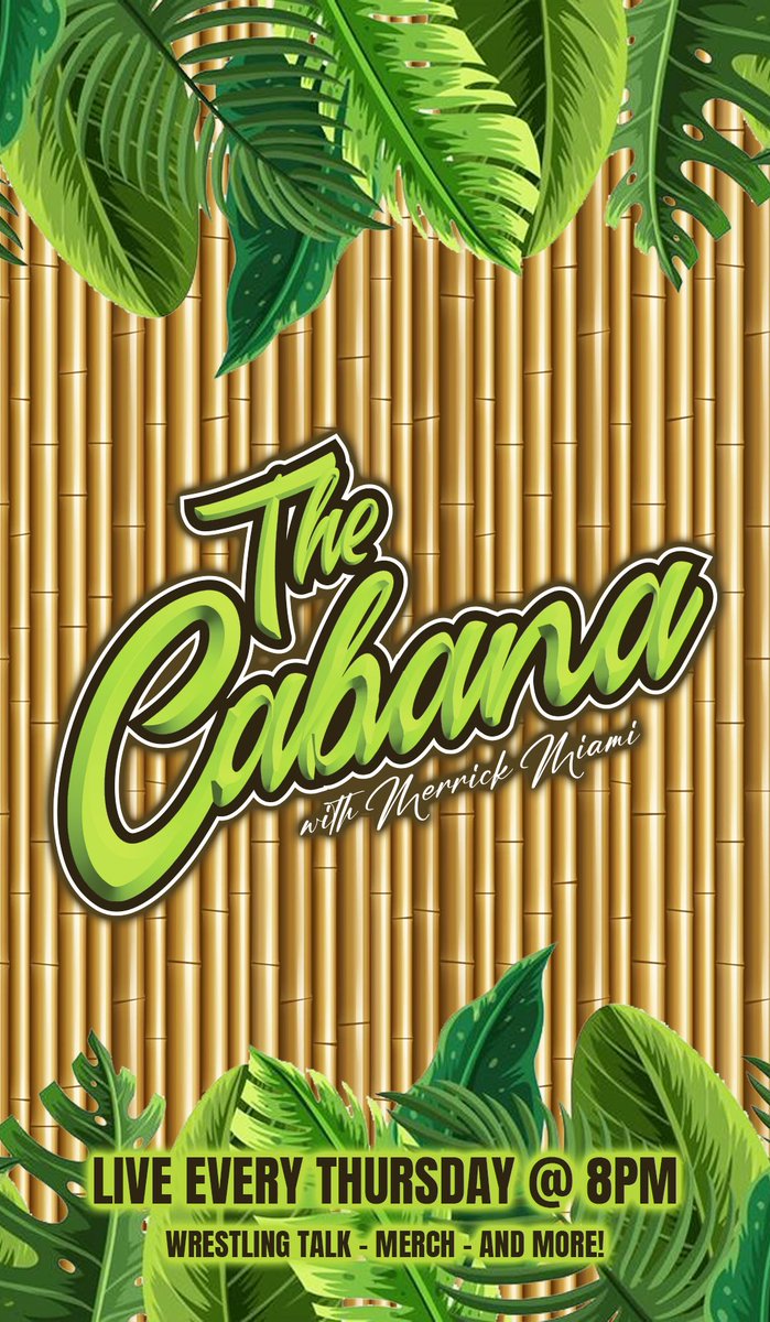 Join me this Thursday night on <a href="/Whatnot/">Whatnot</a> for the debut of The Cabana! 🌴

Every Thursday at 8PM I’ll be bringing a variety of figures, merch, and a few surprises you won’t want to miss! 

This Thursdays show : whatnot.com/s/SheBRjYg