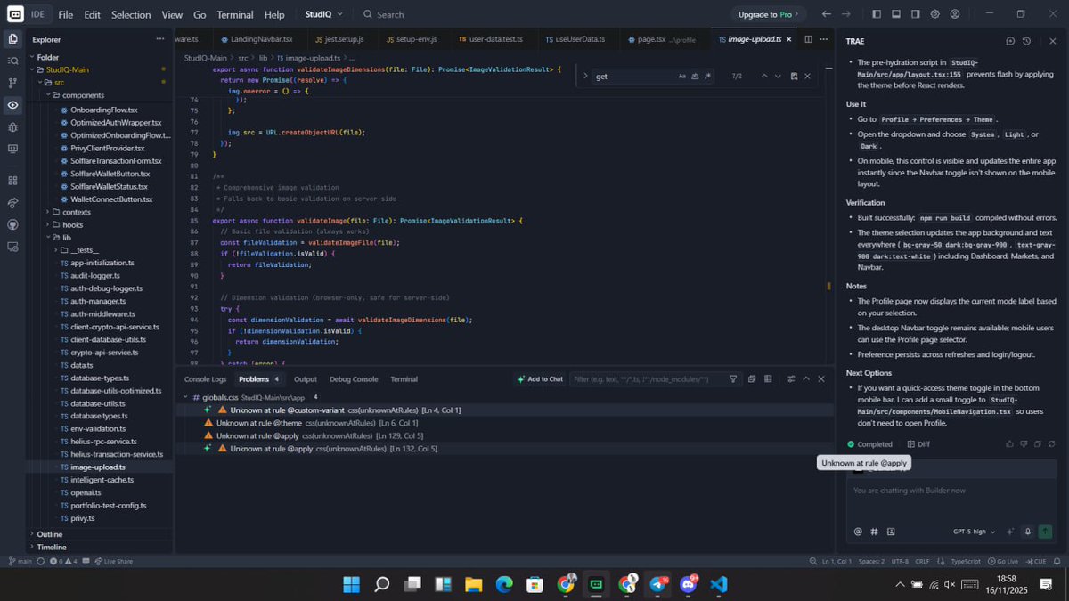 adeolalasisi6's tweet photo. I had one of the best Sundays ever π»π
Shipping new features to @StudIQ_main feels so great ππ―
Watch out for the new features update on @StudIQ_main , it is going to be beautiful π
#solana #studIQ #Breakpoint https://t.co/sgjAxnaLPL