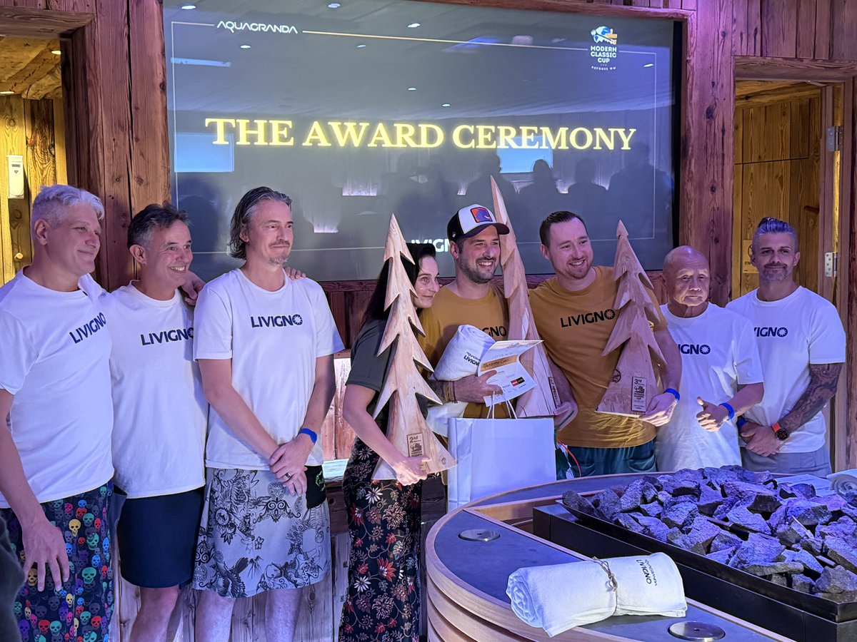 🌎AufgussWM MODERN CLASSIC CUP🌎

🏆TOP3🏆

1位 Massimo Gelli 🇮🇹
2位 Karolina Jarbezek🇵🇱
3位 Jiří Žákovský🇨🇿