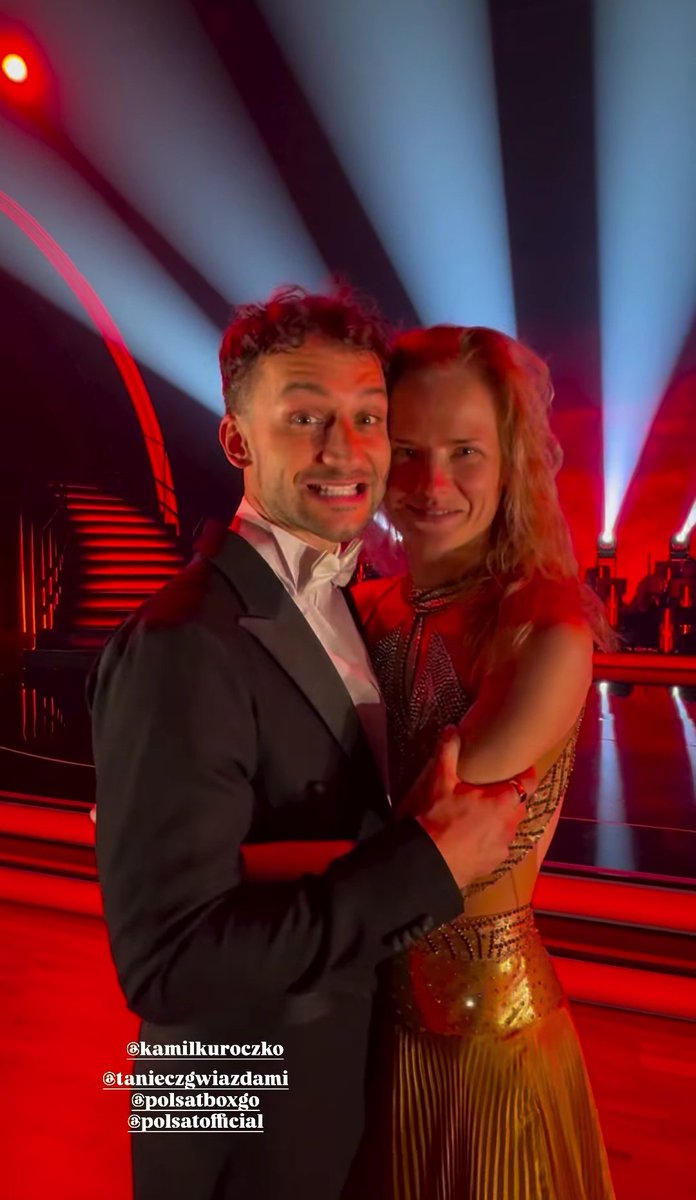 najzdolniejsza para tej edycji. dziękuję. 🥹 
#tanieczgwiazdami