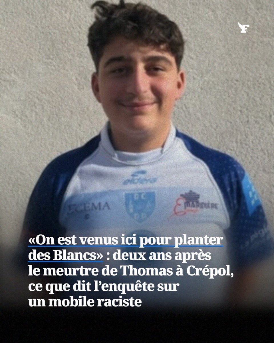 LBleuBlancRouge's tweet image. 🚨 Deux associations se portent parties civiles pour dénoncer les propos anti-blancs prononcés lors de l’attaque qui a conduit au meurtre de Thomas à Crépol.

Léo raconte : « Quand ça a commencé à partir en vrille, ils - les garçons de La Monnaie - ont dit “on est venus ici pour…
