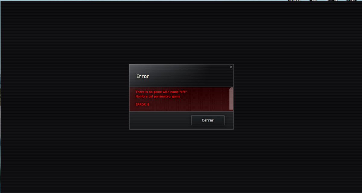Kiona71's tweet photo. @tarkov and @nikgeneburn 
What kind of error is that? Does the community know anything about it? I'm really looking forward to playing EFT. https://t.co/ib7bYCiTDg