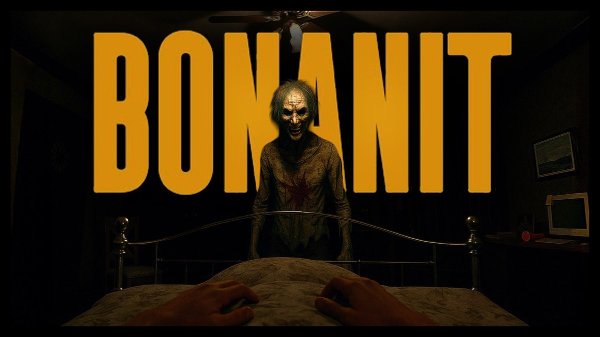 J'ai trouvé le meilleur jeu d'horreur de cette année : BONANIT. C'est un jeu sur la paralysie du sommeil. Le but est de découvrir des anomalies dans notre chambre, tout en étant dérangé par une entité maléfique 😈

Ma découverte du jeu : youtu.be/Hdgxh_jB83g