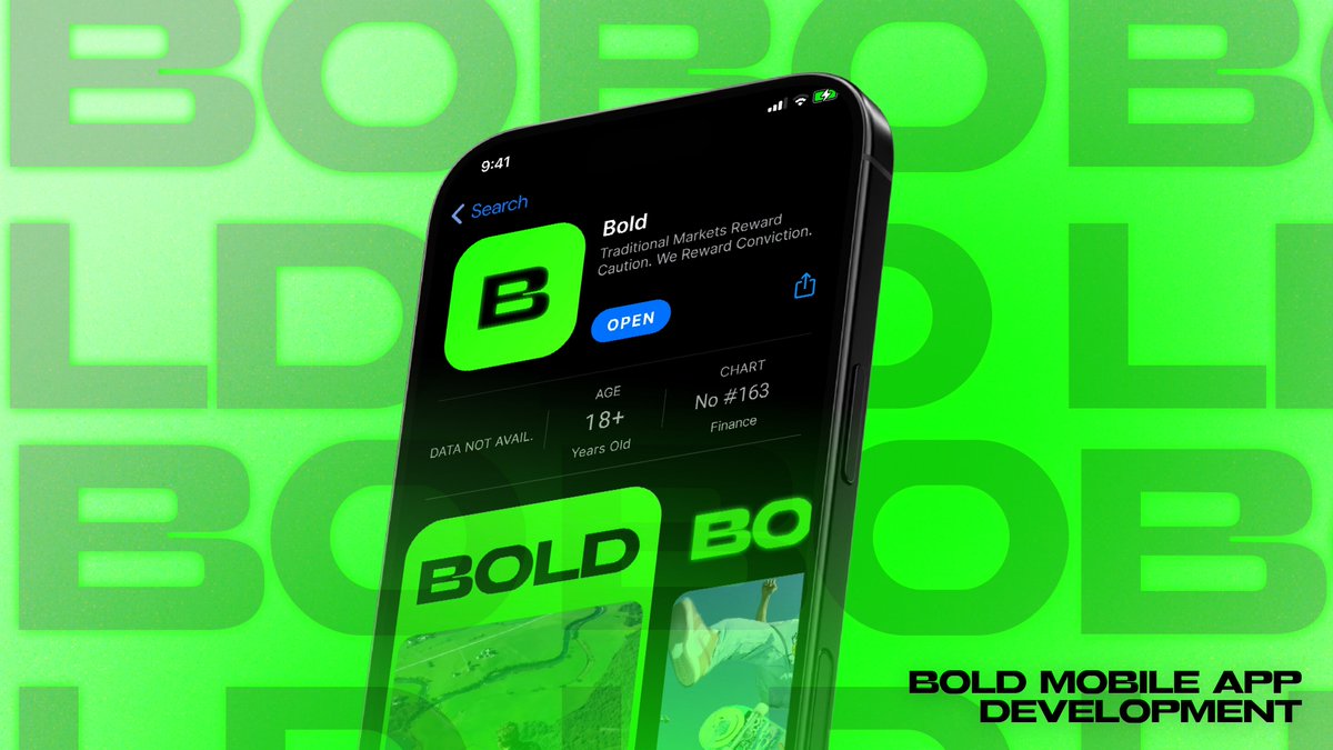 PredictWithBold's tweet image. $BOLD ANNOUNCMENT ✳️🚨

Unveiling @PredictWithBold Mobile App Development, our front-end developers have started the process of integrating our platform Ul to accommodate to a mobile app, This strategic move will help our protocol gain massive mindshare and onboard the masses.💹