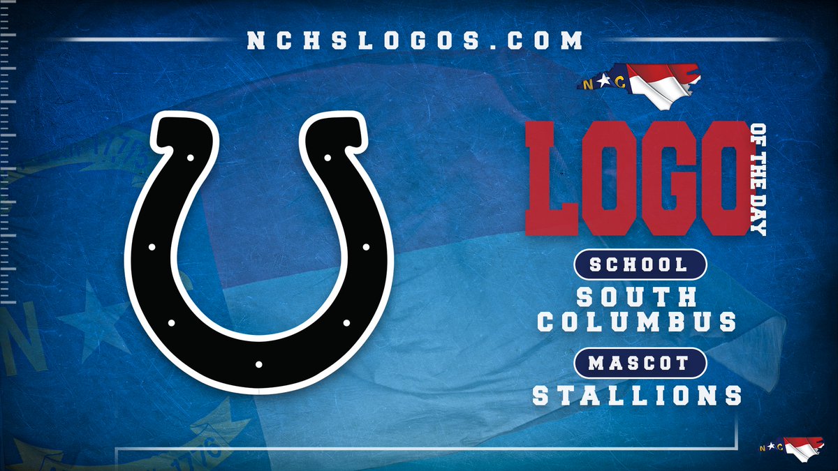 We open the week by heading down to Columbus County to  ✔️ out the South Columbus Stallions for our #NCHSLogoOfTheDay⬛️⬜️🐎

<a href="/SouthColumbusHS/">South Columbus HS</a>

nchslogos.com/southcolumbus_…

#nchsfb #nchshoops