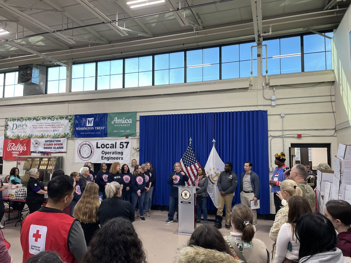 Local 57 apprentices taking part in this year’s Operation Holiday Cheer.  They volunteered their time to assist transporting and loading care packages for service members stationed away from home during the holidays.  #iuoe #iuoelocal57
