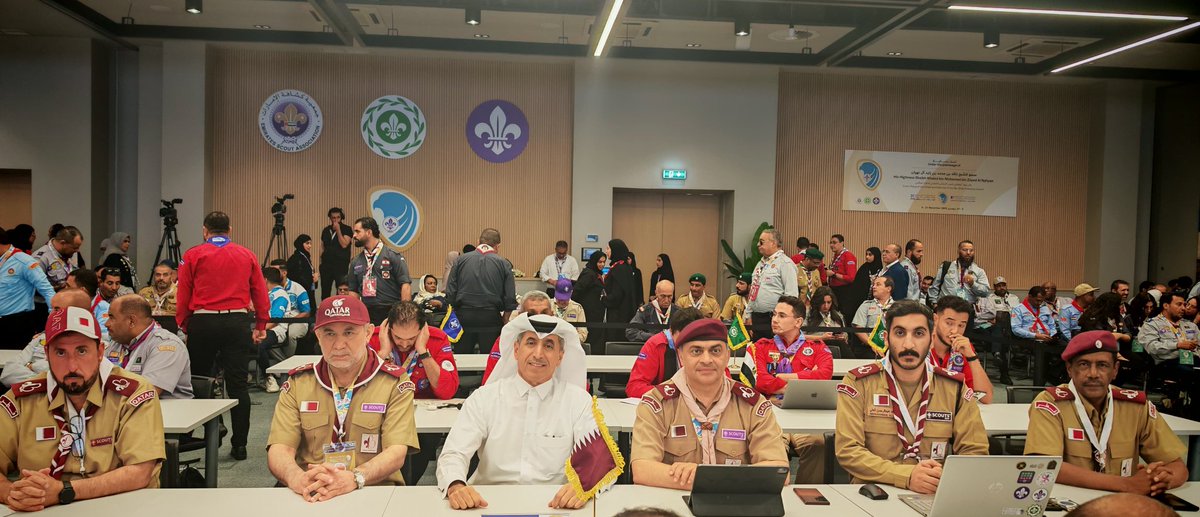 بمشاركة الكشافة القطرية و17 دولة عربية، انطلقت أعمال المؤتمر الكشفي العربي الـ31 في أبوظبي برعاية سمو الشيخ خالد بن محمد بن زايد آل نهيان ولي عهد أبوظبي رئيس المجلس التنفيذي لإمارة أبوظبي  يناقش المؤتمر مستقبل الحركة الكشفية وتمكين الشباب واعتماد السياسات الجديدة، وشهد تزكية