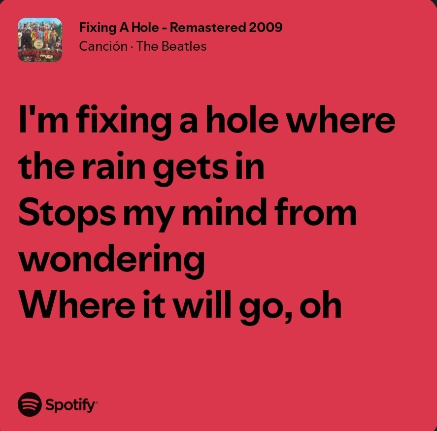 los beatles describiendo el conformismo y la ignorancia en tres versos