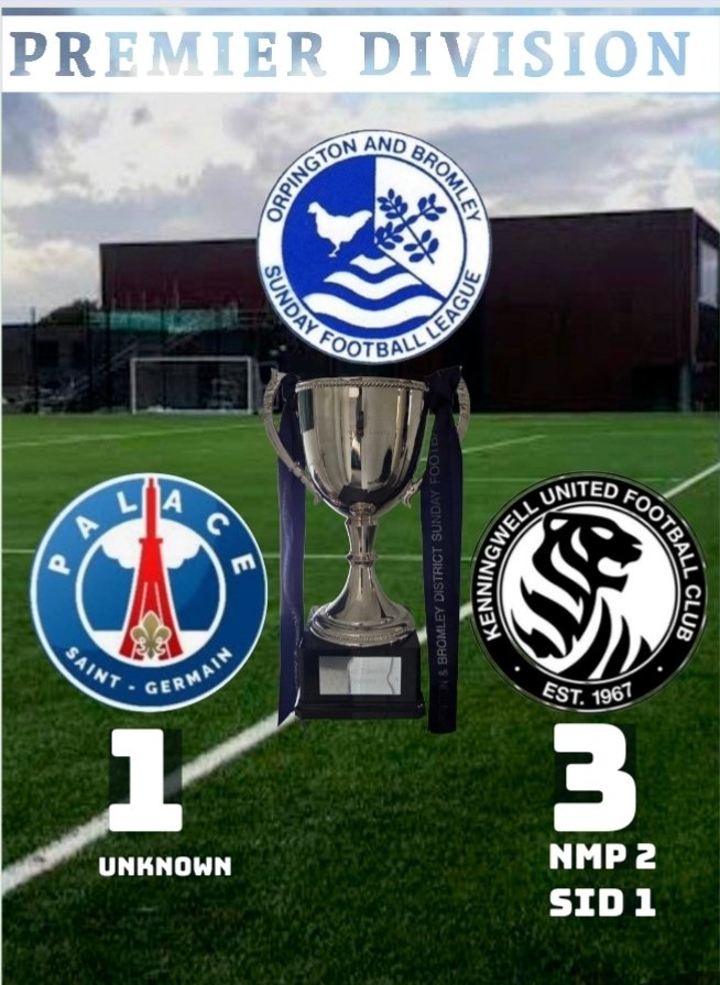 The Tigers beat <a href="/palacestgermain/">Palace Saint Germain</a> 3 - 1 away from home with a solid performance.

Good Luck for the rest of the season.