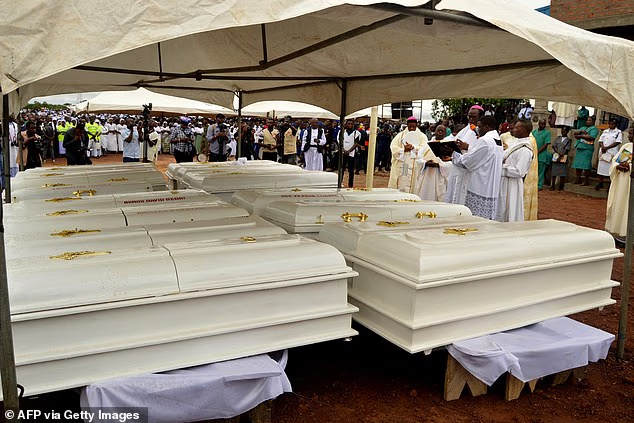 MarioNawfal's tweet photo. 🇳🇬🇺🇸 “WE’RE BEING EXTERMINATED”: NIGERIA’S CHRISTIANS BEG TRUMP FOR HELP AS VILLAGES BURN AND BODIES PILE UP

A leading human rights watchdog warns that Nigeria’s Christians are facing a slow-motion genocide, and could be wiped off the map by 2075 if nothing is done.

"Nigeria is under siege," says a leading activist, who warns that armed Islamist groups, and even the country’s own military, are carrying out a coordinated campaign of violence against Christians.

Over 150,000 Christians have been butchered in the last 16 years, 20,000 churches destroyed, and vast regions cleansed of believers, leaving behind ghost towns and charred sanctuaries.

Villagers are gunned down at night, their homes torched, their attackers never pursued, but survivors often arrested instead.

Trump has demanded action, threatening to cut aid and send in U.S. forces if the Nigerian government continues turning a blind eye.

Meanwhile, the West watches, and does nothing, as one of the world’s largest Christian populations is hunted, erased, and forgotten.

Source: Daily Mail