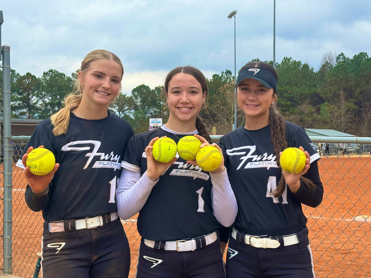 We brought BIG bats this weekend! Team had 47 HITS resulting in 37 RUNS! Congrats to <a href="/AlainaShaver/">Alaina Shaver</a> , <a href="/Tayleigh07/">Tayleigh Stansberry 2028</a> and <a href="/amity_layne41/">Amity Layne 2027</a>  for launching 5 rockets at the Southern Fall showcase in Ellijay! 🚀🥎 <a href="/FuryPlatinum/">FuryPlatinumSoftballClub</a>  <a href="/SoftballDown/">Down South Softball</a>