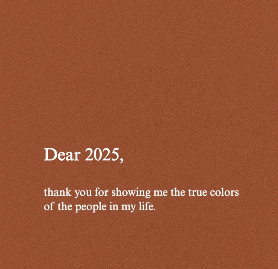 This year....2025...l have learnt!