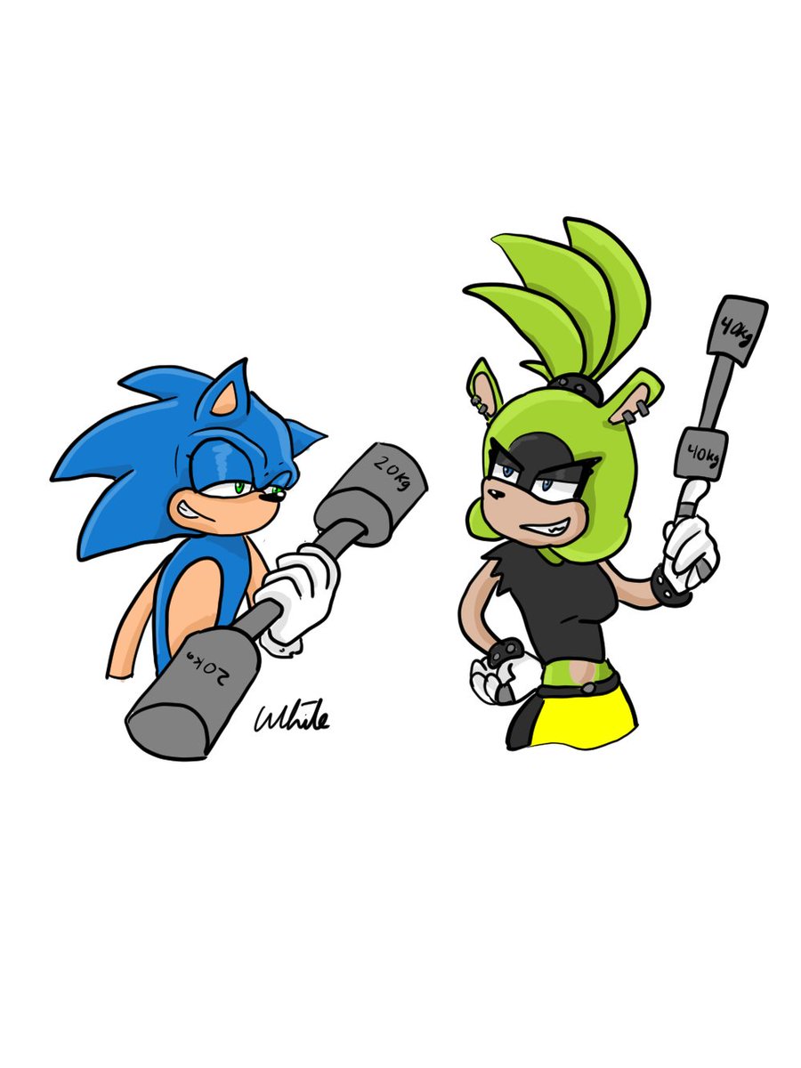 WCompri's tweet image. #SonurgeWeek2025 #Sonurge 
Day 05: Training
The idea was just training, but she loves showing off...