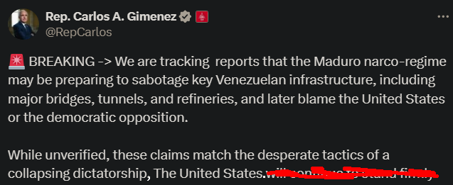 It seems you made a small mistake in your tweet. I have corrected it for you.