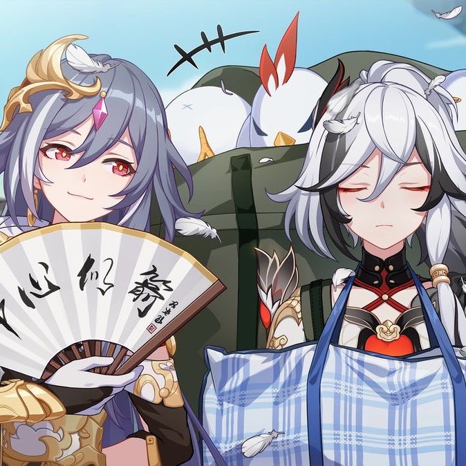 Hoyoverseyuri's tweet image. Today’s Yuri is #sentihua 

Herrscher of Sentience x Fu Hua
Honkai Impact 3rd