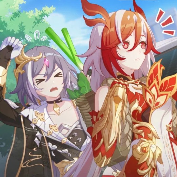 Hoyoverseyuri's tweet image. Today’s Yuri is #sentihua 

Herrscher of Sentience x Fu Hua
Honkai Impact 3rd