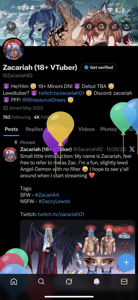 Zacariah (18+ VTuber) tweet media