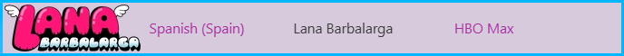hercrhis5428's tweet image. Oyyy Mmmm....? Otras Nueva Serie Interesantes de "Lana Barbalarga" o "Lana Longbeard" Una Cosas No Está Disponible Casualidad en ¿Cartoon Network España y Boing España? Solamente Está en HBO Max España Disponible por Ahora Creo Que Si Increíbles.

#LanaBarbalarga #LanaLongbeard