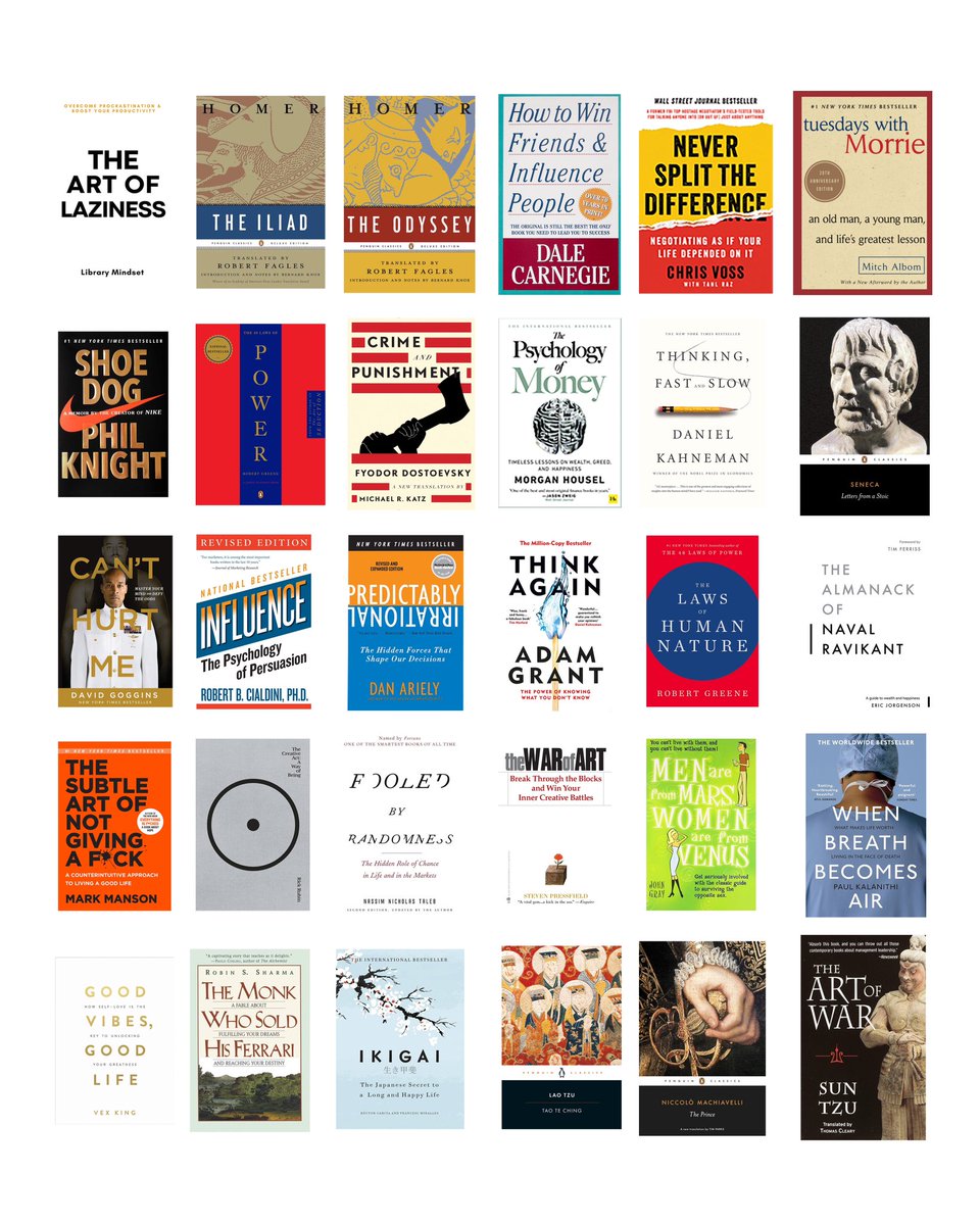 1WealthHealth's tweet image. 30 Books To Change Your Life:

- Thread 🧵