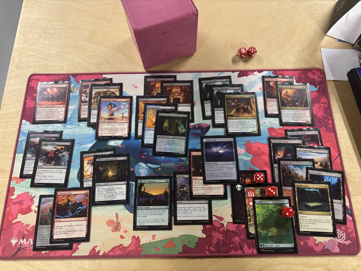 GeorgeYonge's tweet image. Go to any prerelease you can, limited is so fun #MTGxATLA is such a good sealed environment, looking forward to drafting the set