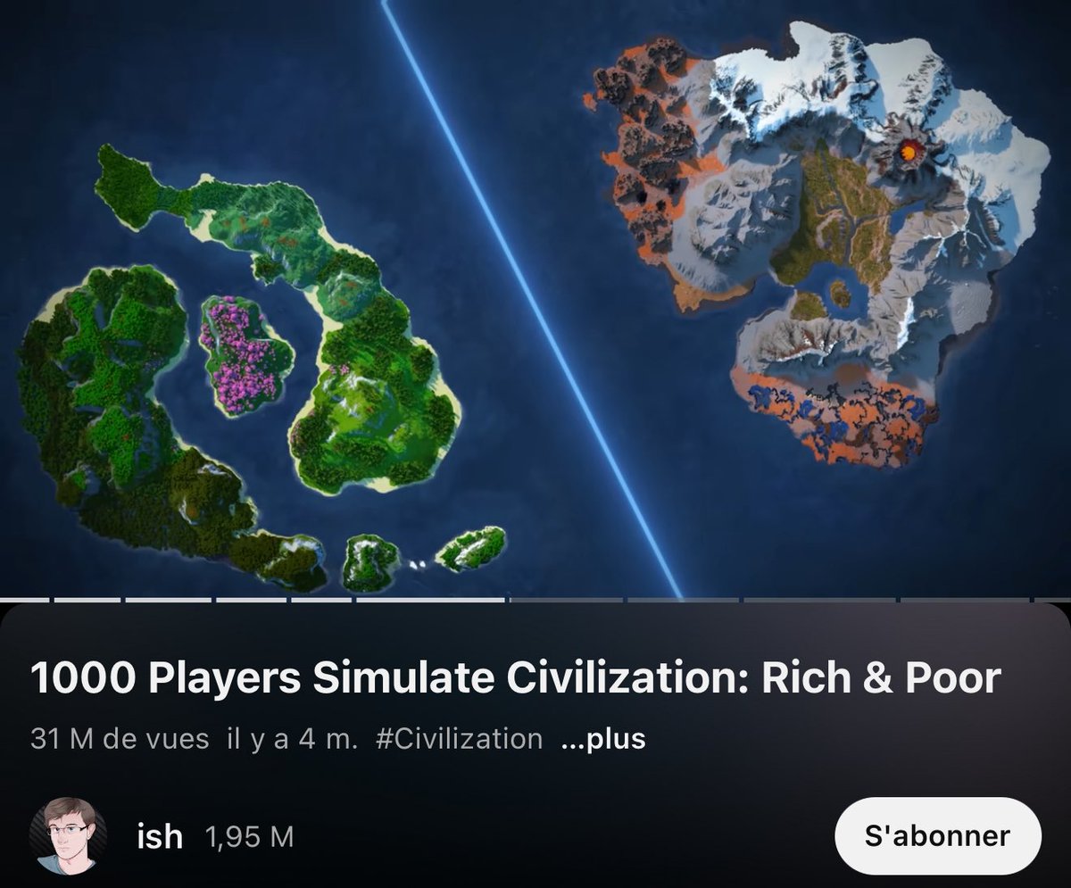 levraimush's tweet image. Je la découvre que maintenant, c’est la plus grande vidéo Minecraft de tous les temps