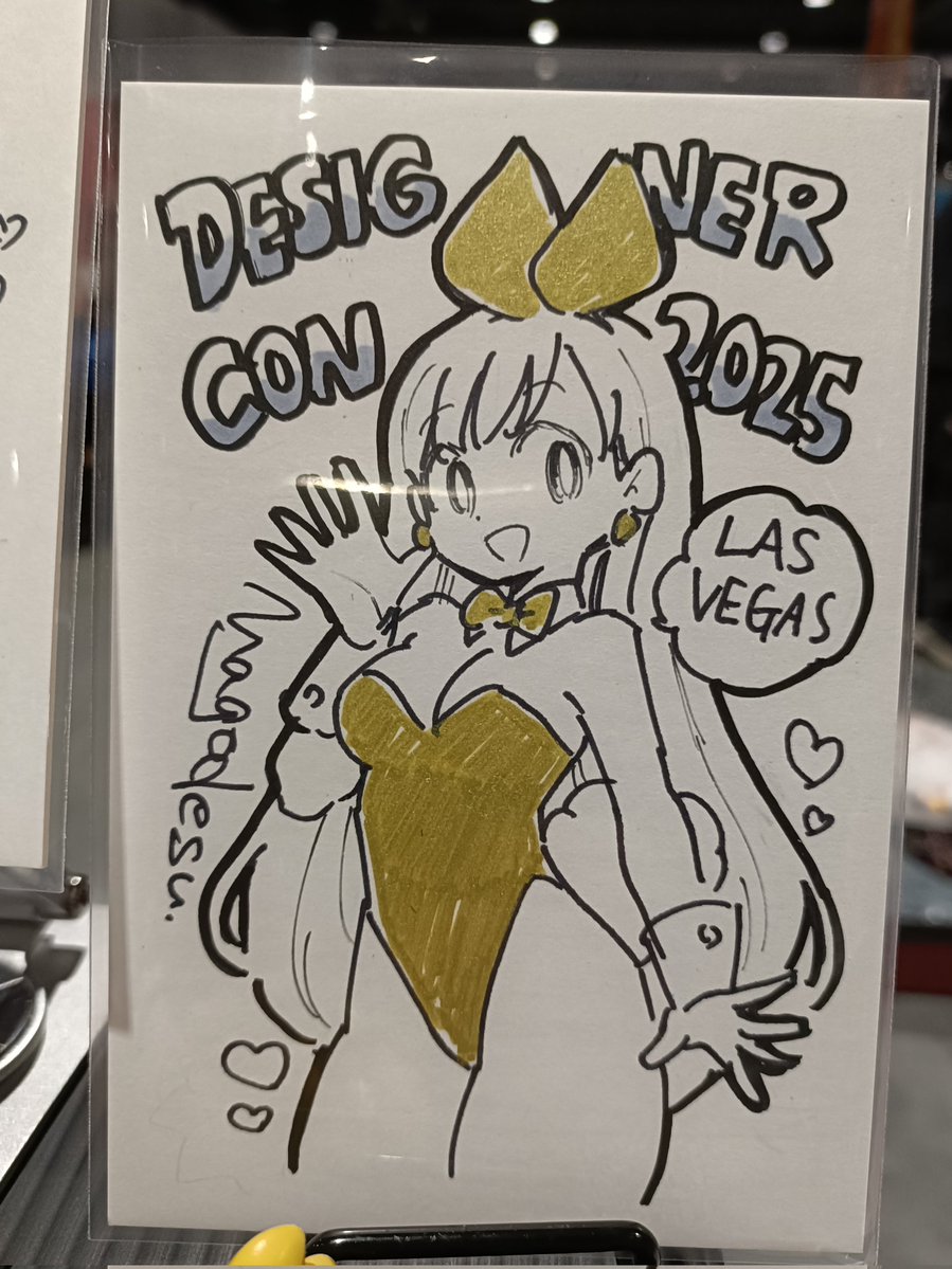 magodesu's tweet image. Final day! New drawings added.
Come on down, everyone!

🚀 DESIGNERCON 2025
🗓️ November 14~16, 2025
📍 Las Vegas, U.S.A.
🎯 Booth #1605