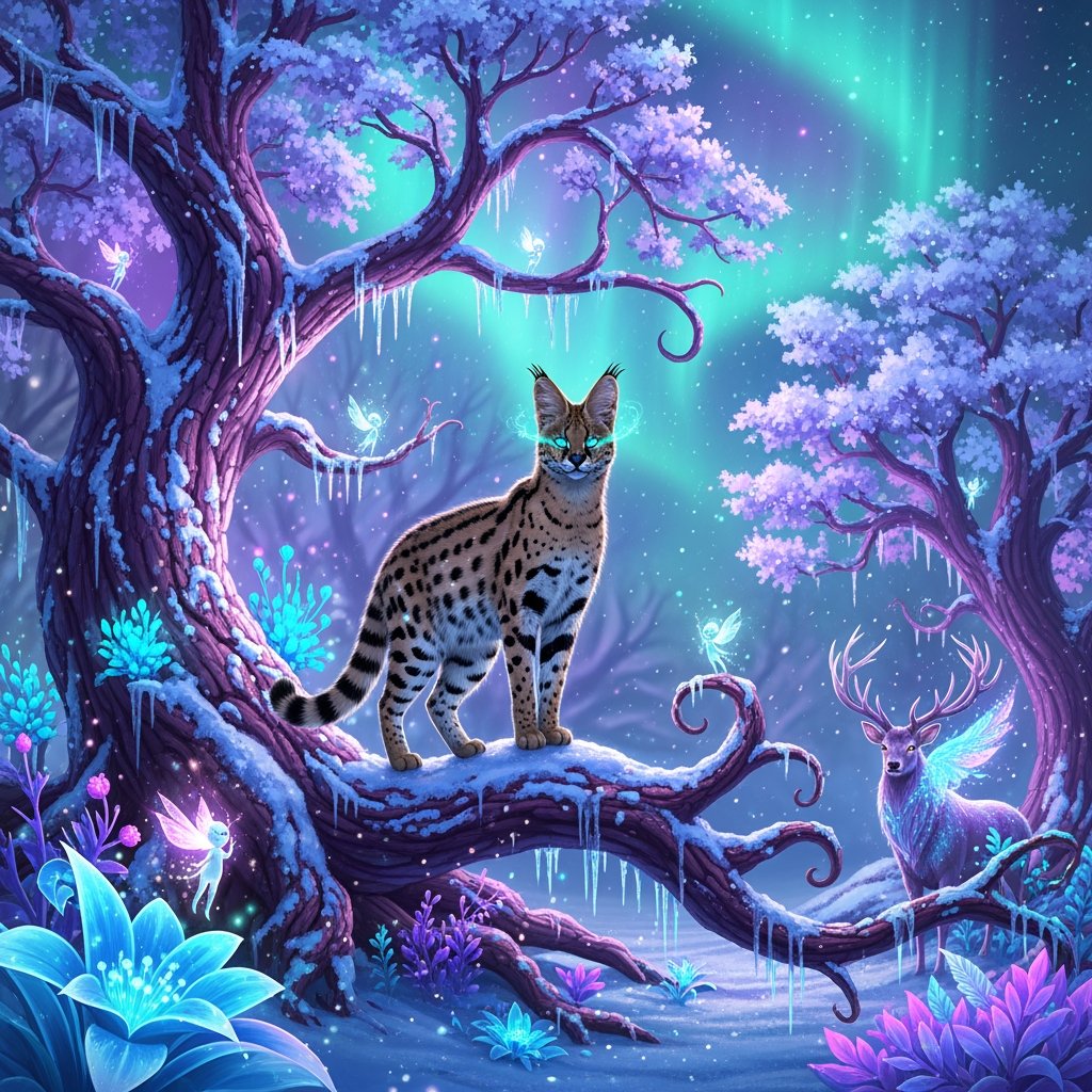 Enchanted Frost Forest

Serval