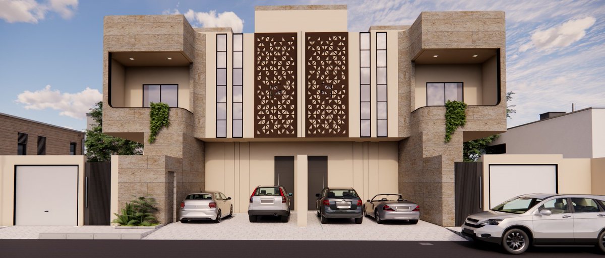 2023_engismail's tweet image. من تصميماتنا دوبلكس مودرن  وحدات منفصله