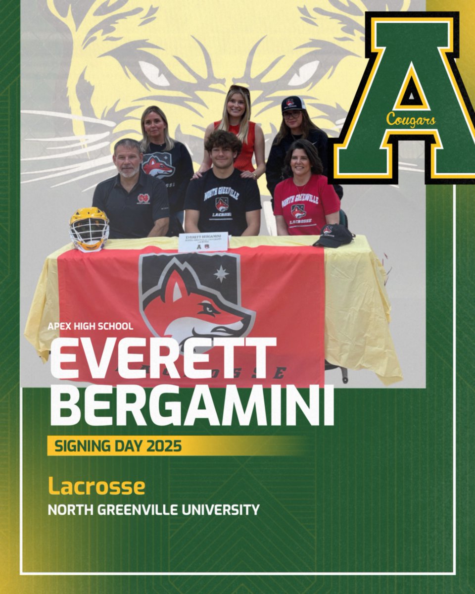 Congratulations, Everett! 🥍
<a href="/ApexHighSchool/">Apex High School</a> <a href="/apexhsathletics/">Apex Athletics</a> <a href="/APEXLAX/">Apex Lacrosse</a>