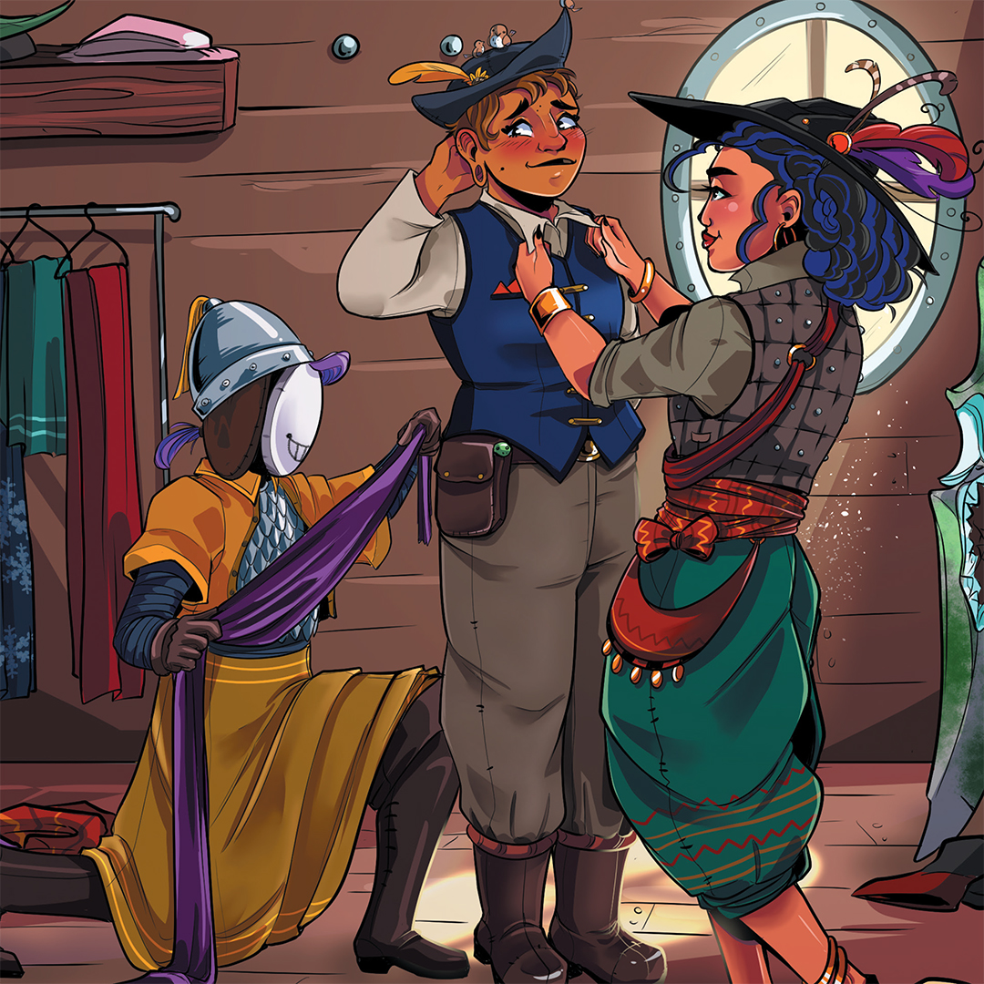 Nosolorol's tweet image. ¿Estás buscando un #JuegoDeRol que celebre el #amor, el empoderamiento y la existencia de las personas #queer? Conoce #LasÁvidasEspadachinasSáficas

Descarga GRATIS la guía: 
🎲 nosolorol.com/es/otros-juego…

 #MuchoRol #TeFaltaRol #JuegosDeRol #JuegosdeAventuras