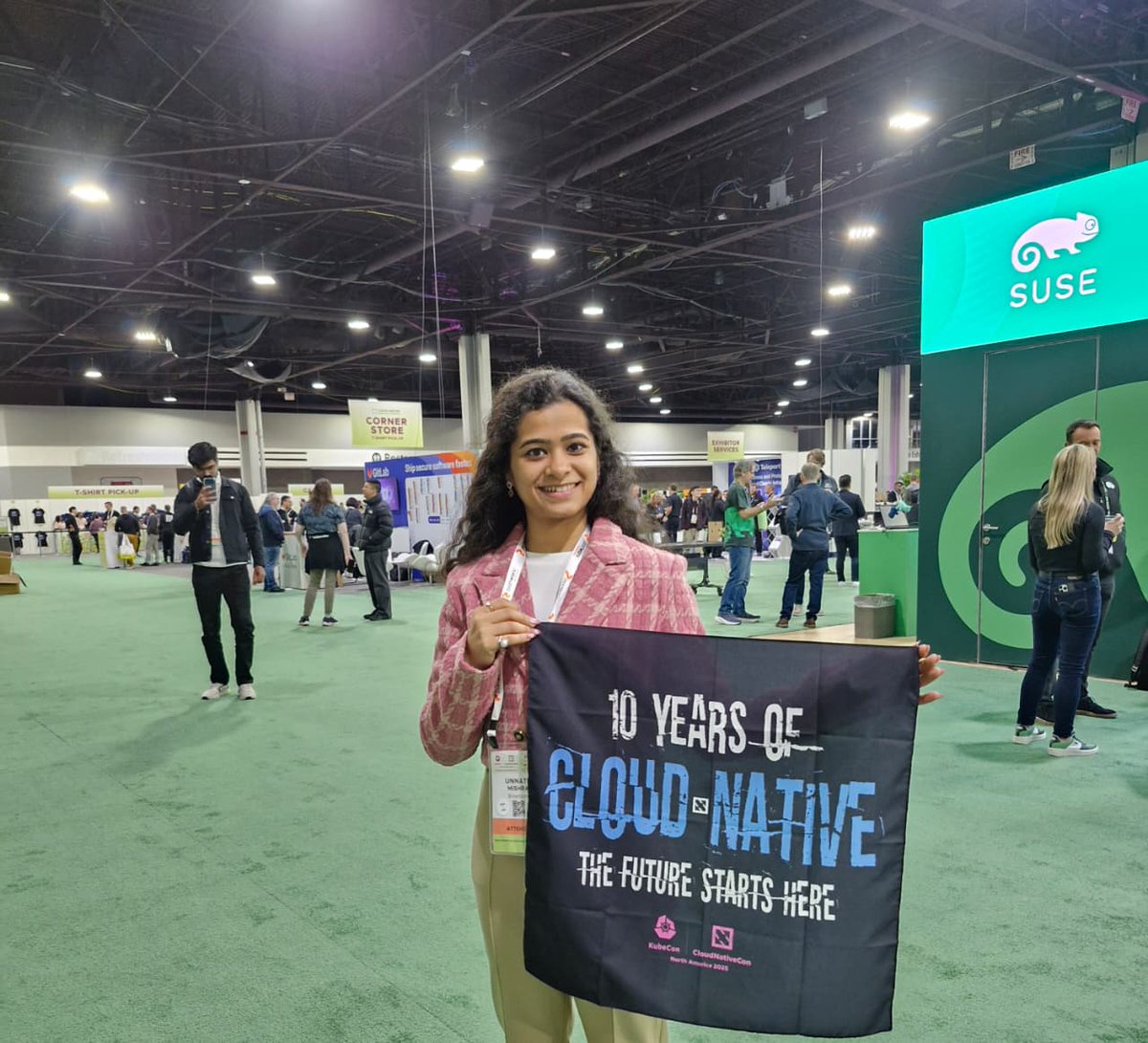 ping_Unnati's tweet image. First #KubeCon NA and what an incredible experience! Loved meeting so many new people and finally putting faces to online names. Missed connecting with a few of you, but looking forward to next time. Can’t wait for next year! #CloudNative #Community