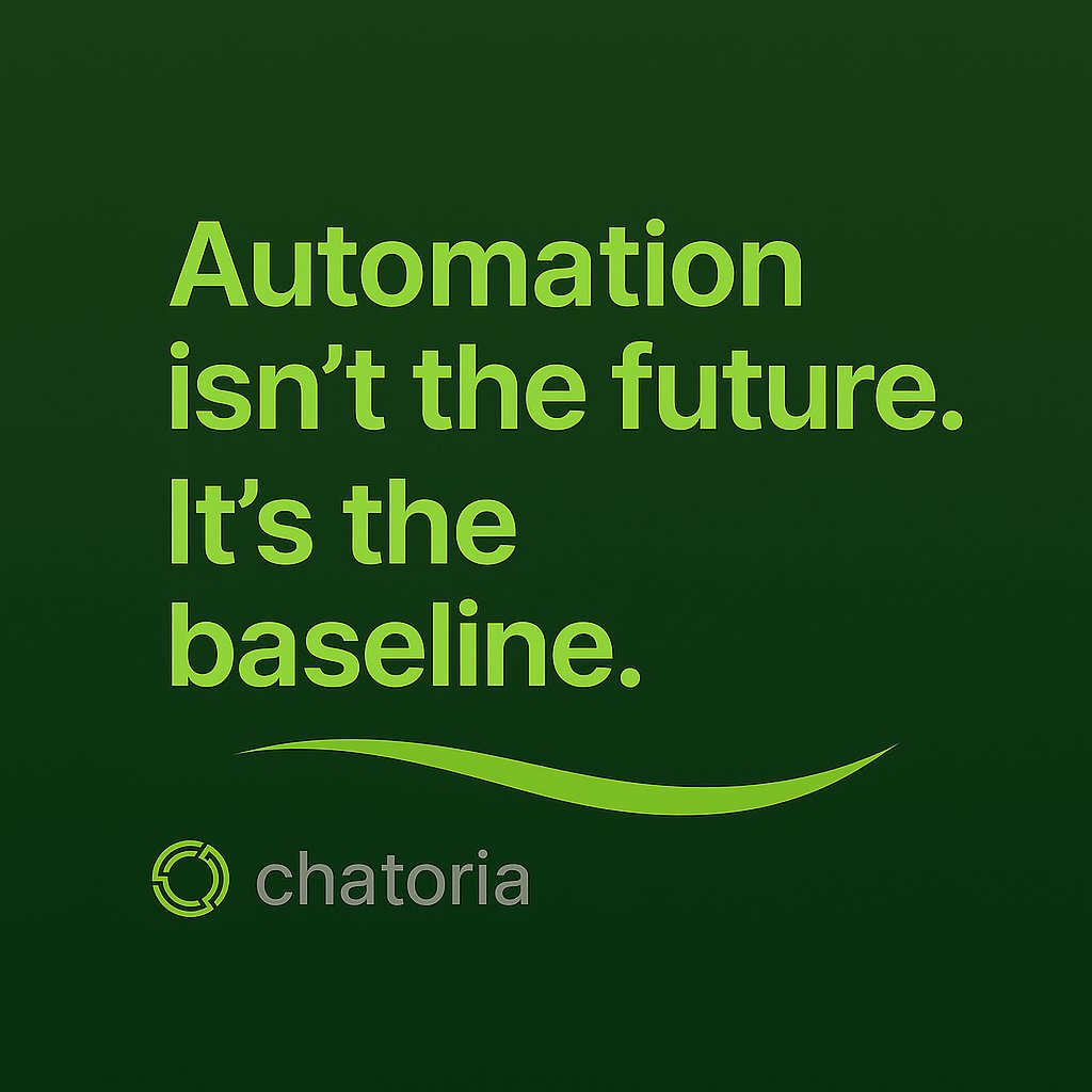 ChatoriaAI's tweet image. #AI #SaaS #Automation #Startup #FutureOfWork #Productivity #Tech