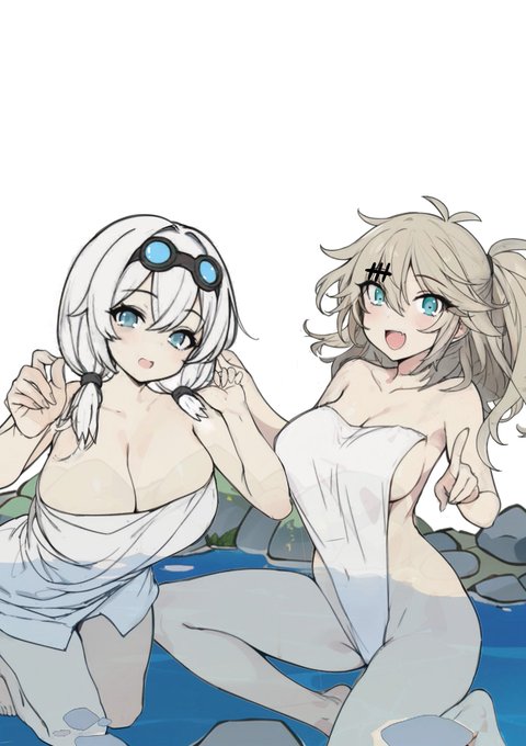 ₹˝ャʓ「見て、見て︎💕︎︎ヲタク君の大っきくなってるーゥケʓ」
模型娘「ヲタクさーん、早く一緒に温まりましょ?」 