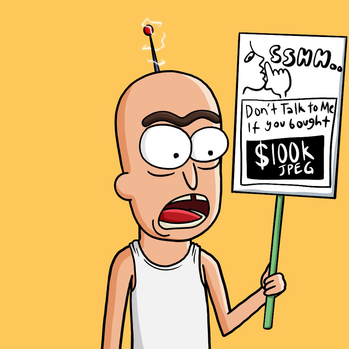 My 2nd OG <a href="/GodHatesNFTees/">God Hates NFTs 🐇</a>  🤩
Thanks <a href="/DegenPreacher/">Preach</a>