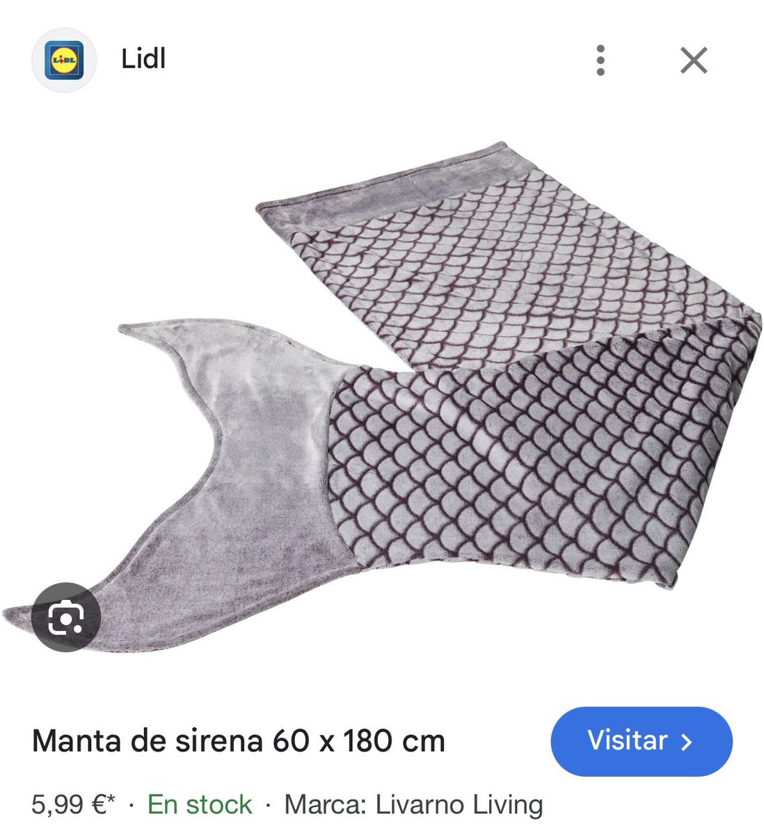 Ayer voy al Lidl a comprar y veo una manta enrollada por 5,99€ y se veía calentita y digo, mira la voy a coger para Nico que ya para él hace mucho frío…
Cuando llego a mi casa y abro la manta…
👇🏽