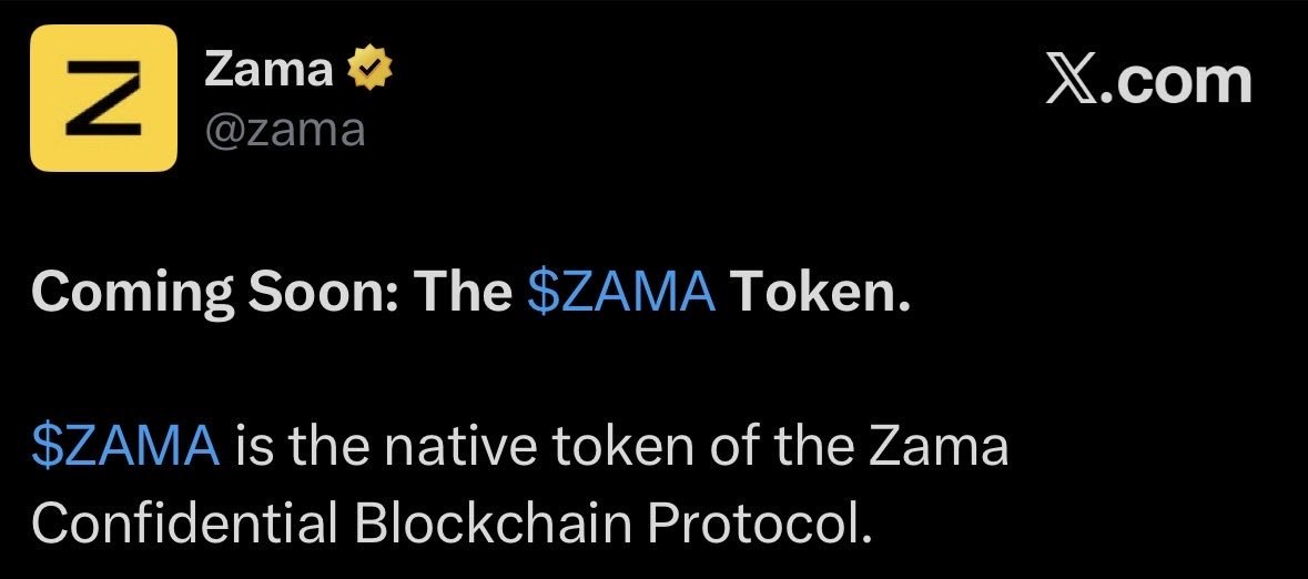 What stands out about $ZAMA tokenomics is how intentionally they’re engineered.
Users burn tokens when they leverage privacy features, while operators mint tokens in proportion to the work they perform.
Crypto needed a token model with grown-up energy.
#ZamaCreatorProgram <a href="/zama/">Zama</a>