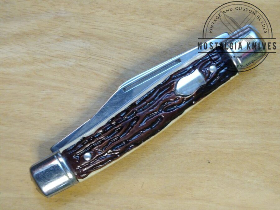 NostalgiaKnives's tweet photo. Vintage Colonial Prov. USA Large 3 Blade Stockman Folding Pocket Knife - Patent #3317996 [Unused - Pristine Mint Cond.]

 ~ Price: $19.90 ~

 https://t.co/4AlwRpCFIe 
#everydaycarry #pocketknives #knivesforsale #campgear #huntinglife #knifecollector https://t.co/prUNJPYQBV