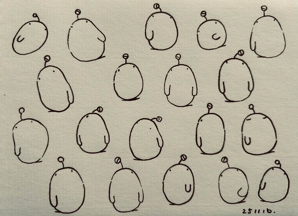 POW #ポー #線画 #手描き #らくがき #イラスト