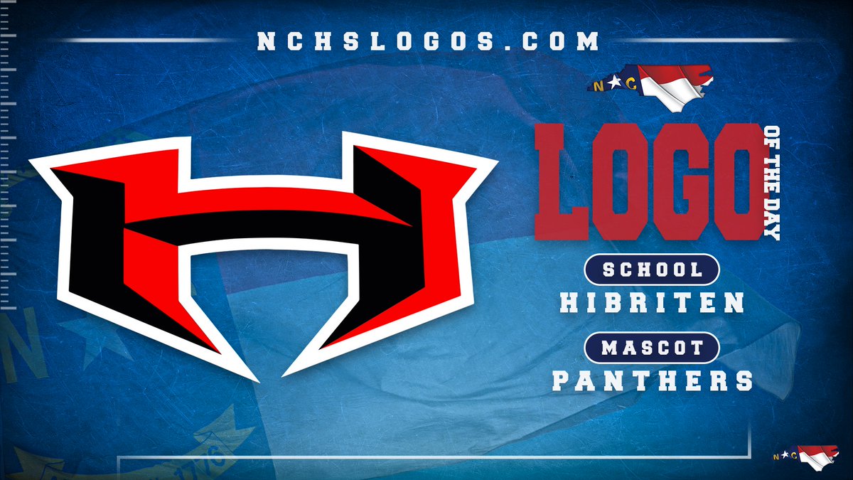 Today's #NCHSLogoOfTheDay takes us back to Caldwell County to ✔️out the Hibriten Panthers🟥⬛️

<a href="/Hibriten_Strong/">Hibriten Panther Strength & Conditioning</a> <a href="/HibritenPanther/">Hibriten High School</a> <a href="/Hibriten_Bsbl/">Hibriten Baseball</a> <a href="/HibritenV/">HibritenVolleyball</a>

nchslogos.com/Hibriten_Panth…

#nchsfb #nchshoops